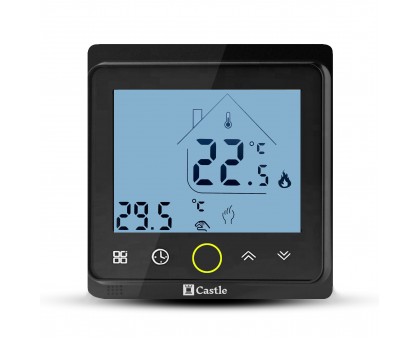 Терморегулятор программируемый (сенсорный) Castle AC603H Wi-Fi Black