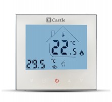 Терморегулятор программируемый (сенсорный) Castle AC605H White