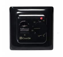 Терморегулятор для теплого пола механический Castle M 5.16 Black