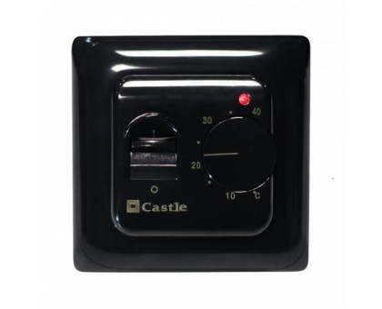 Терморегулятор для теплого пола механический Castle M 5.16 Black