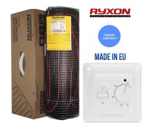  Нагревательный мат Ryxon HМ-100 Вт комплект с механическим терморегулятором 0,5 м2