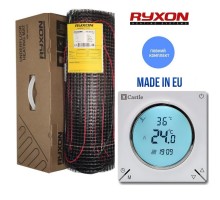  Нагревательный мат Ryxon HМ-100 Вт комплект с Wi-Fi программатором на 0,5 м2