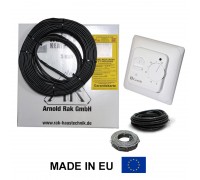 Теплый пол кабель Arnold Rak 6101-20 EC 200 Вт + механический терморегулятор Castle М 5,16