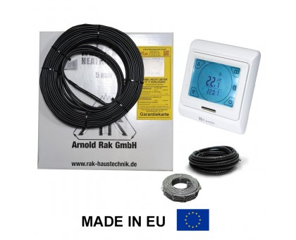Теплый пол кабель Arnold Rak 6101-20 EC 1000 Вт + терморегулятор Сastle M 9.716