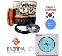 Enerpia UT-20 1200 Вт Нагревательный кабель 60 м комплект с WI-FI программатором 6,0-7,2м2
