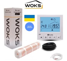 WOKS-160 1120 Вт Нагревательный мат комплект с программатором 7.0 м2