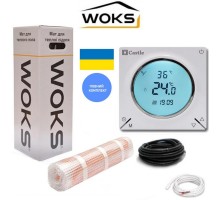 WOKS-160 1120 Вт Нагревательный мат комплект с WI-FI программатором 7.0 м2
