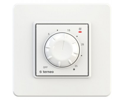 Терморегулятор механический Terneo rol Белый