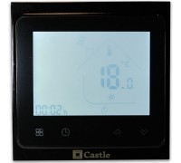 Терморегулятор программируемый (сенсорный) Castle TWE02 Wi-Fi Black