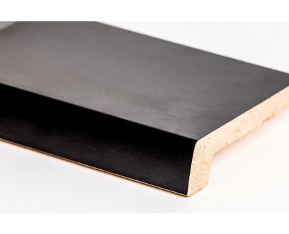 Подоконник Topalit Mono Design 150 мм Чёрный 407