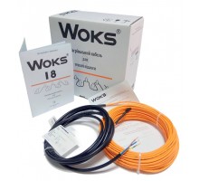 Теплый пол под плитку Woks-18 длина 68,0м мощность 1220 Вт