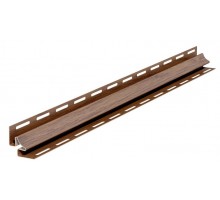 Планка FaSiding WoodHouse "внутрішній кут" "Дуб золотий" SVP-13, 3.05м