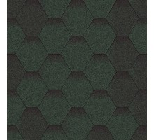 Акваизол Битумная черепица Зелёный Микс 1м2