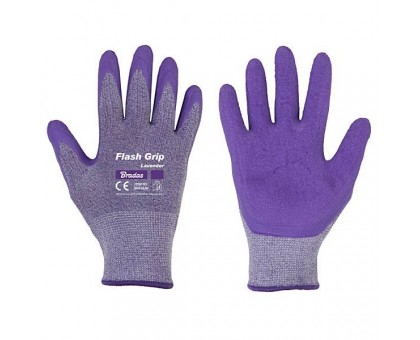 Защитные перчатки FLEX GRIP LAVENDER, размер 8, RWFGLR8
