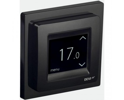 Терморегулятор программируемый сенсорный Devireg Touch Black