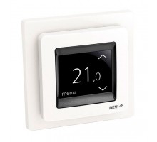 Терморегулятор программируемый сенсорный Devireg Touch White