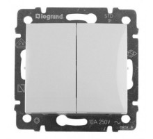 Valena Classic Legrand выключатель 10АХ 250 автоматические клеммы белый