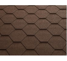 Битумная  черепица Katepal Classic (Коричневая) 1м2