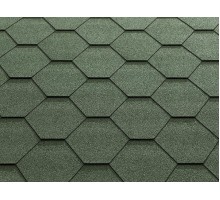 Битумная  черепица Katepal Classic (Зелёная) 1м2