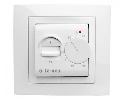 Терморегулятор механический Terneo mex Белый