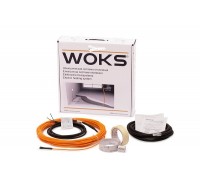 Теплый пол под плитку Woks-10 длина 7,5м мощность 75Вт, 10 Вт/м