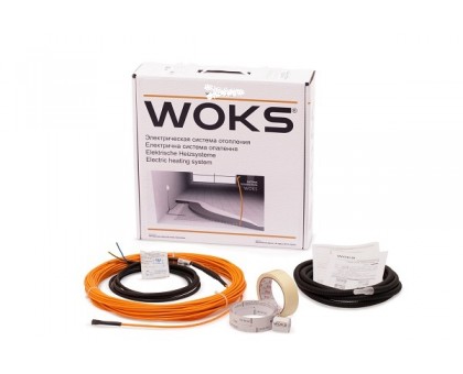 Теплый пол под плитку Woks-10 длина 7,5м мощность 75Вт, 10 Вт/м